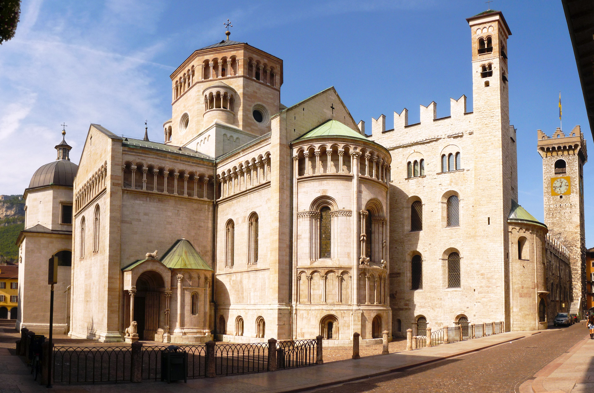 Duomo di Trento in centro