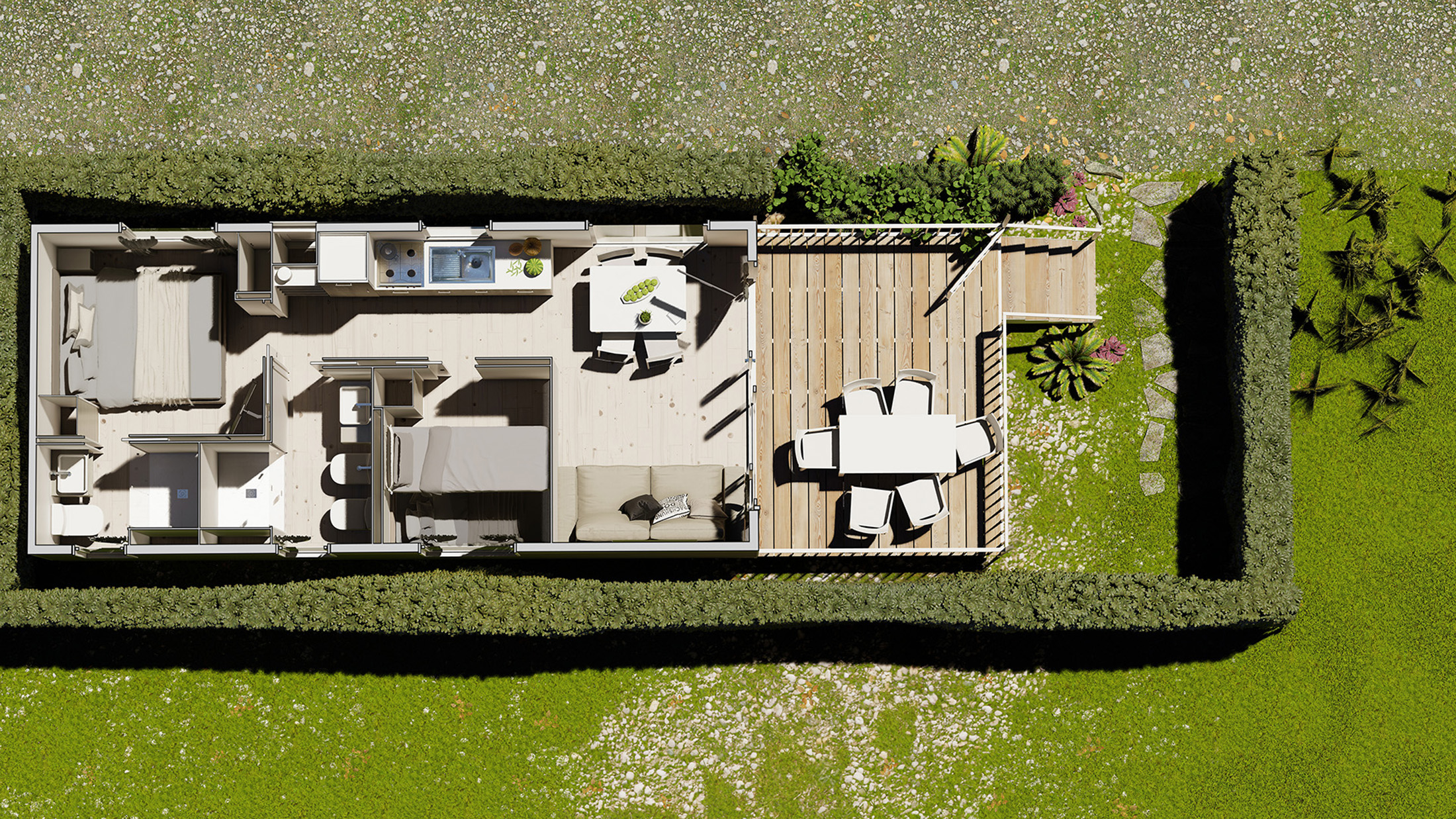 Suite Lounge Planimetria Camping Mario