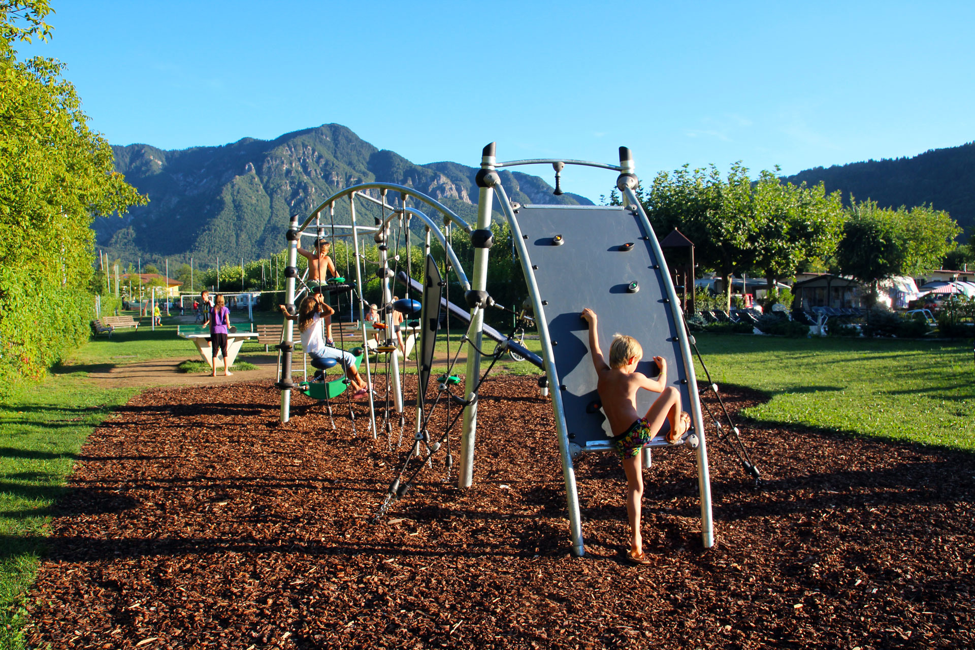 Parco giochi al Camping Mario Village