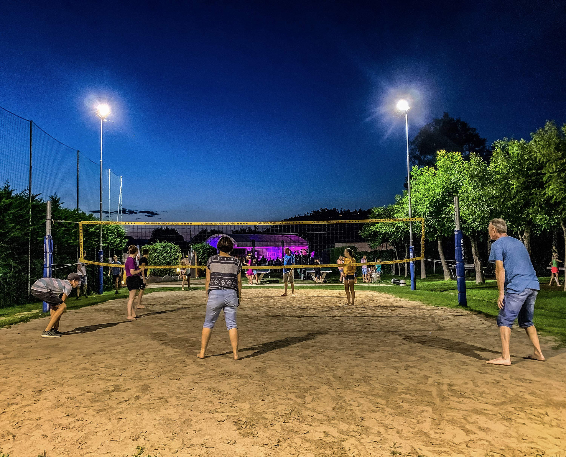 Campo da beach volley al Camping Mario Village