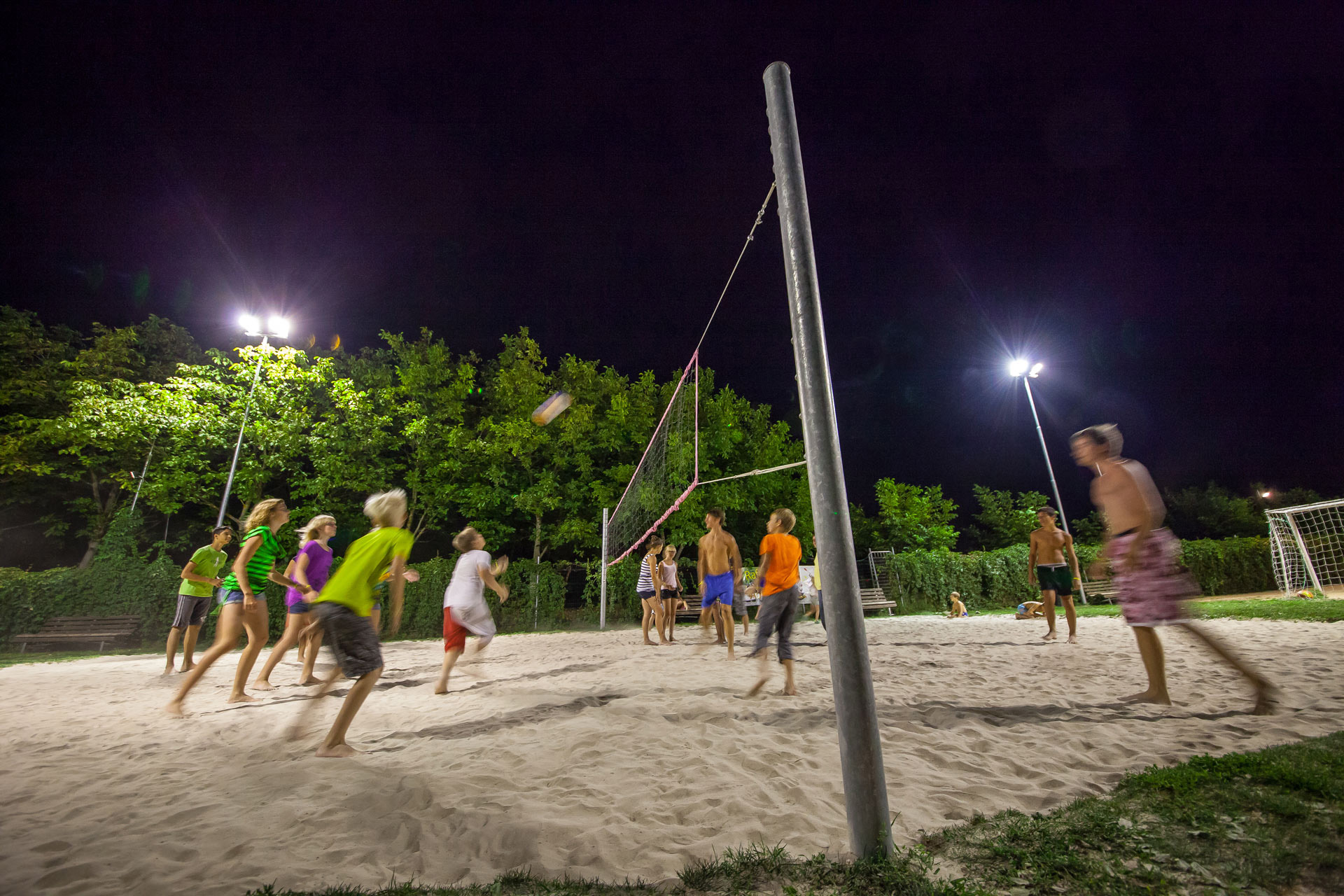 Campo da Beach Volley al Camping Mario Village