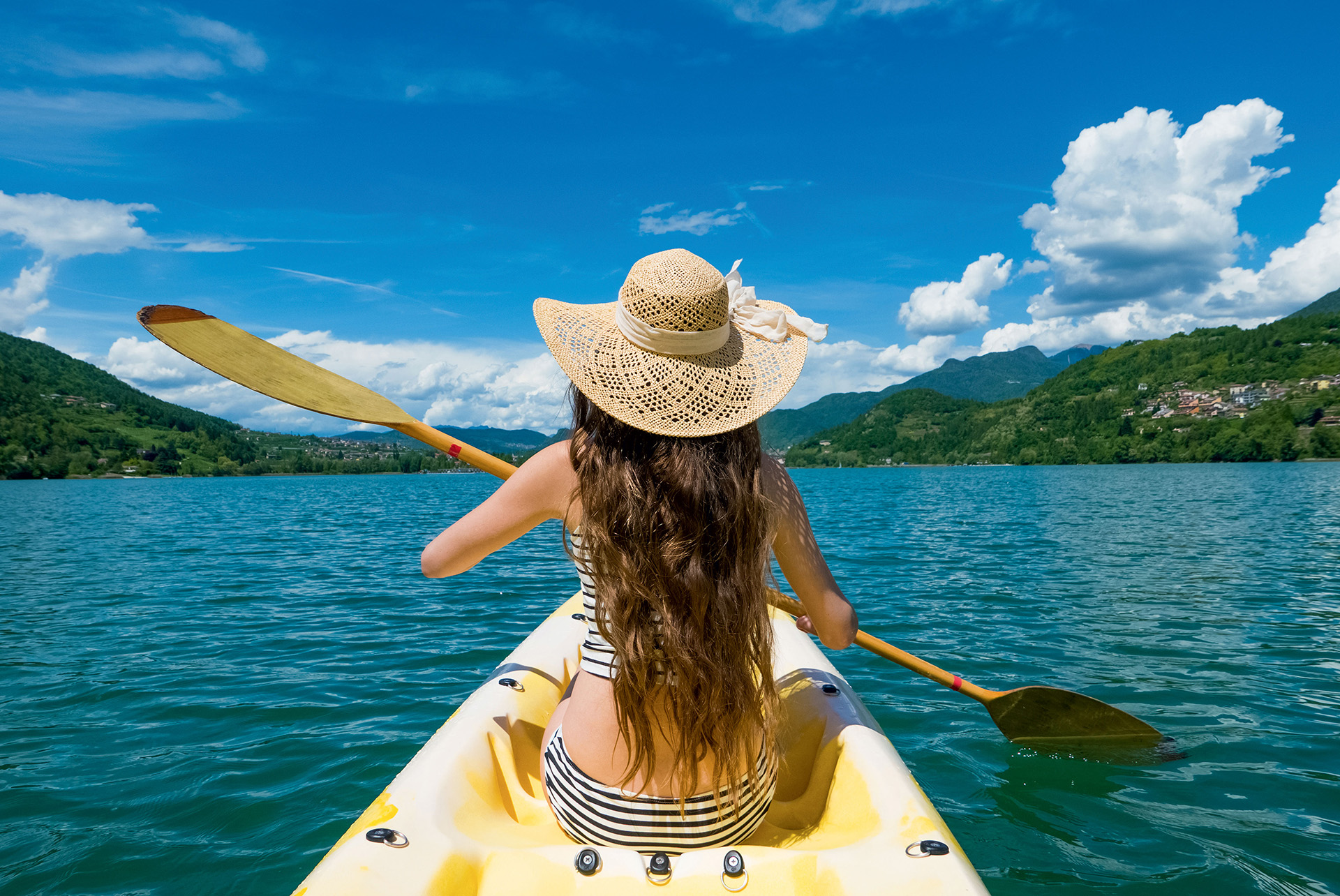 Canoa Lago Di Caldonazzo al Camping Mario