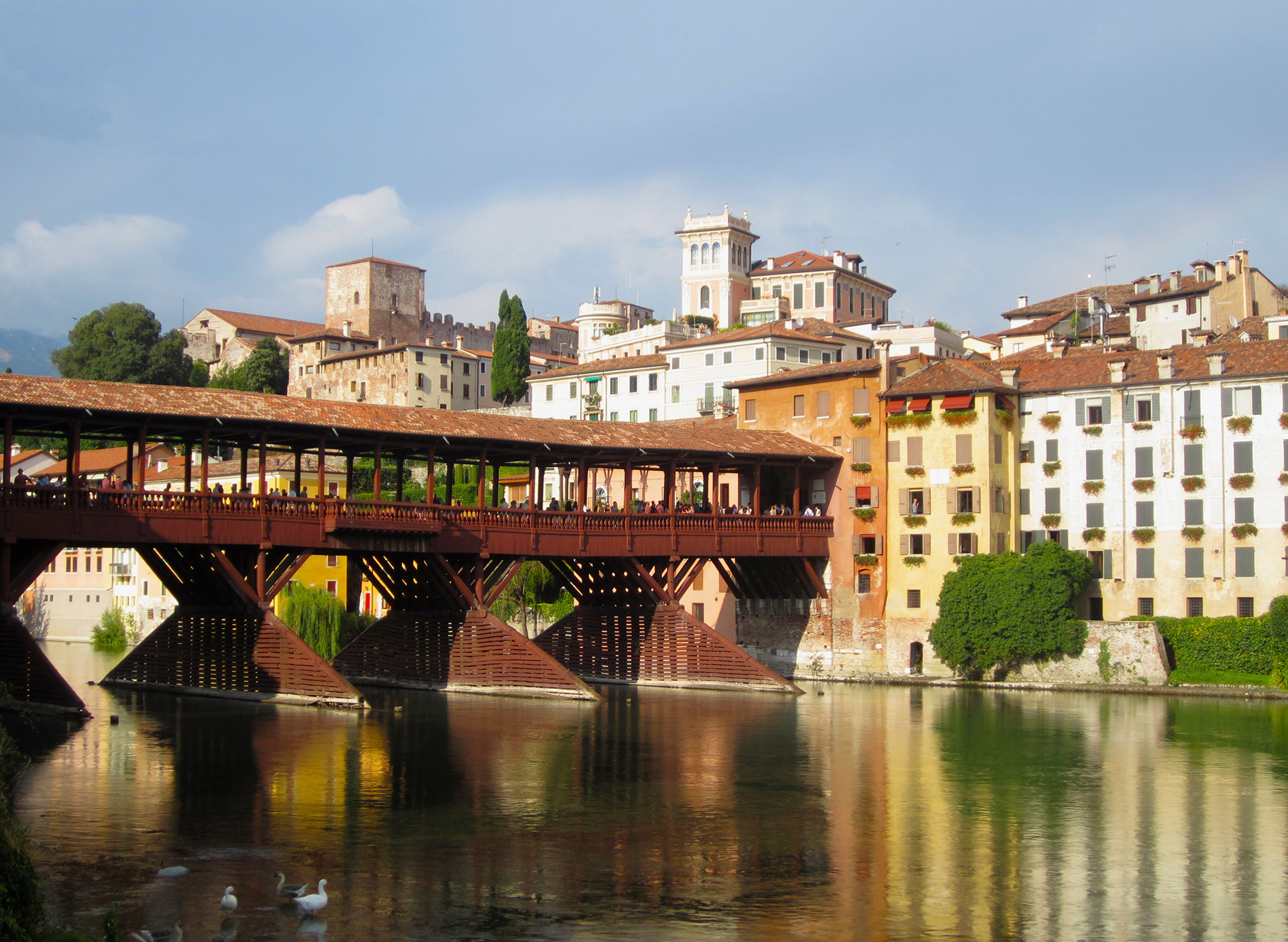Bassano Del Grappa con ponte