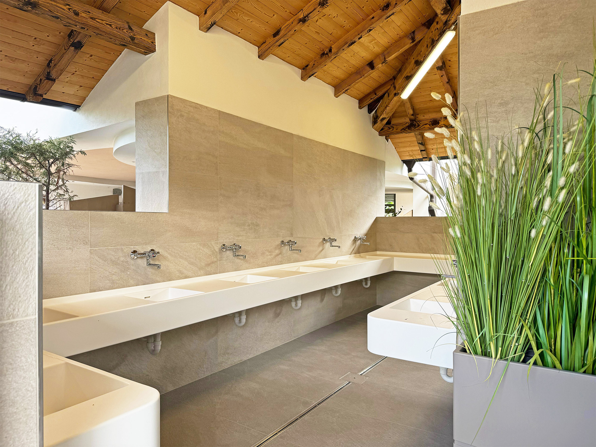 Bagni interni del Campeggio