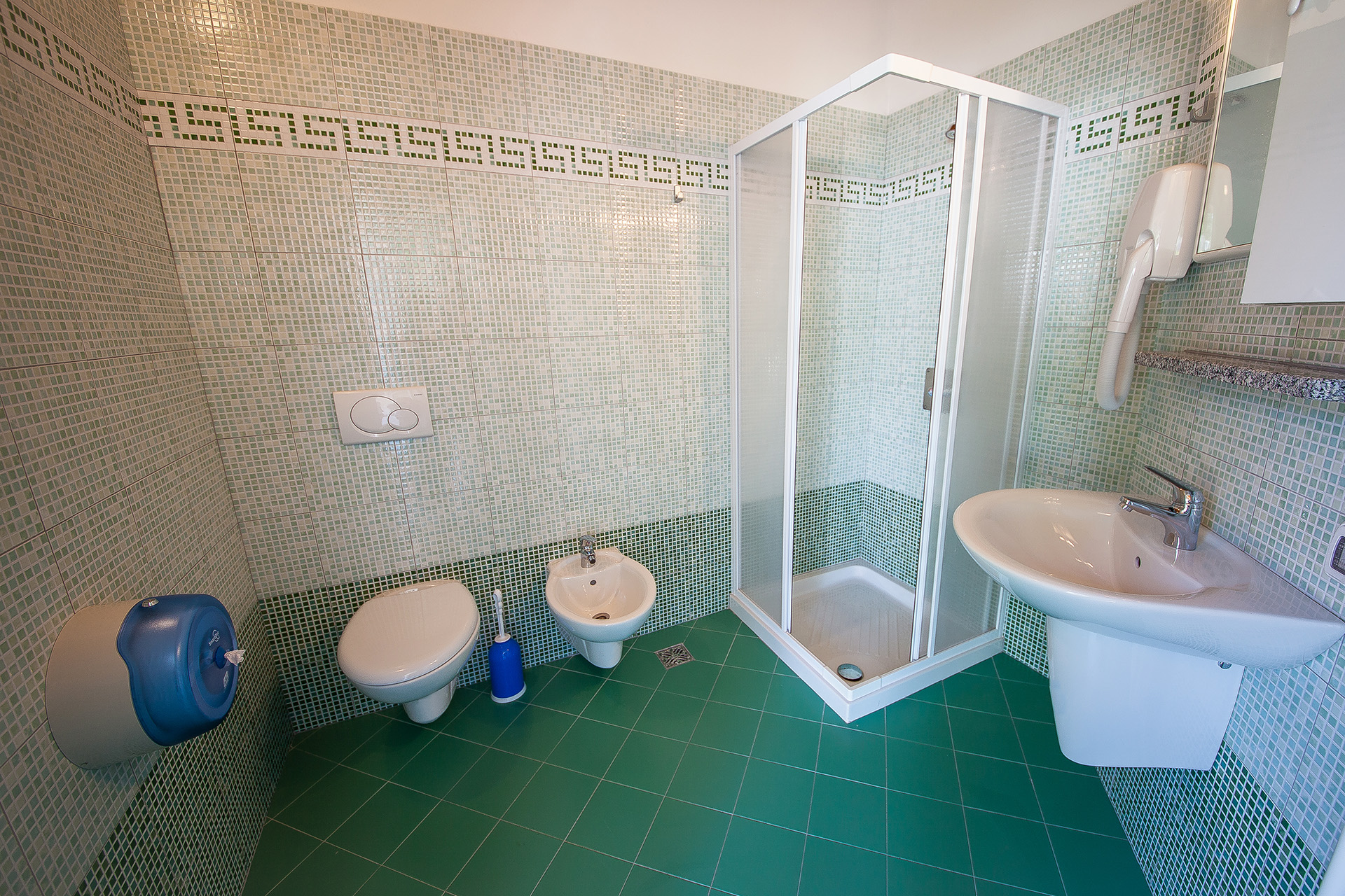 Bagno privato del campeggio