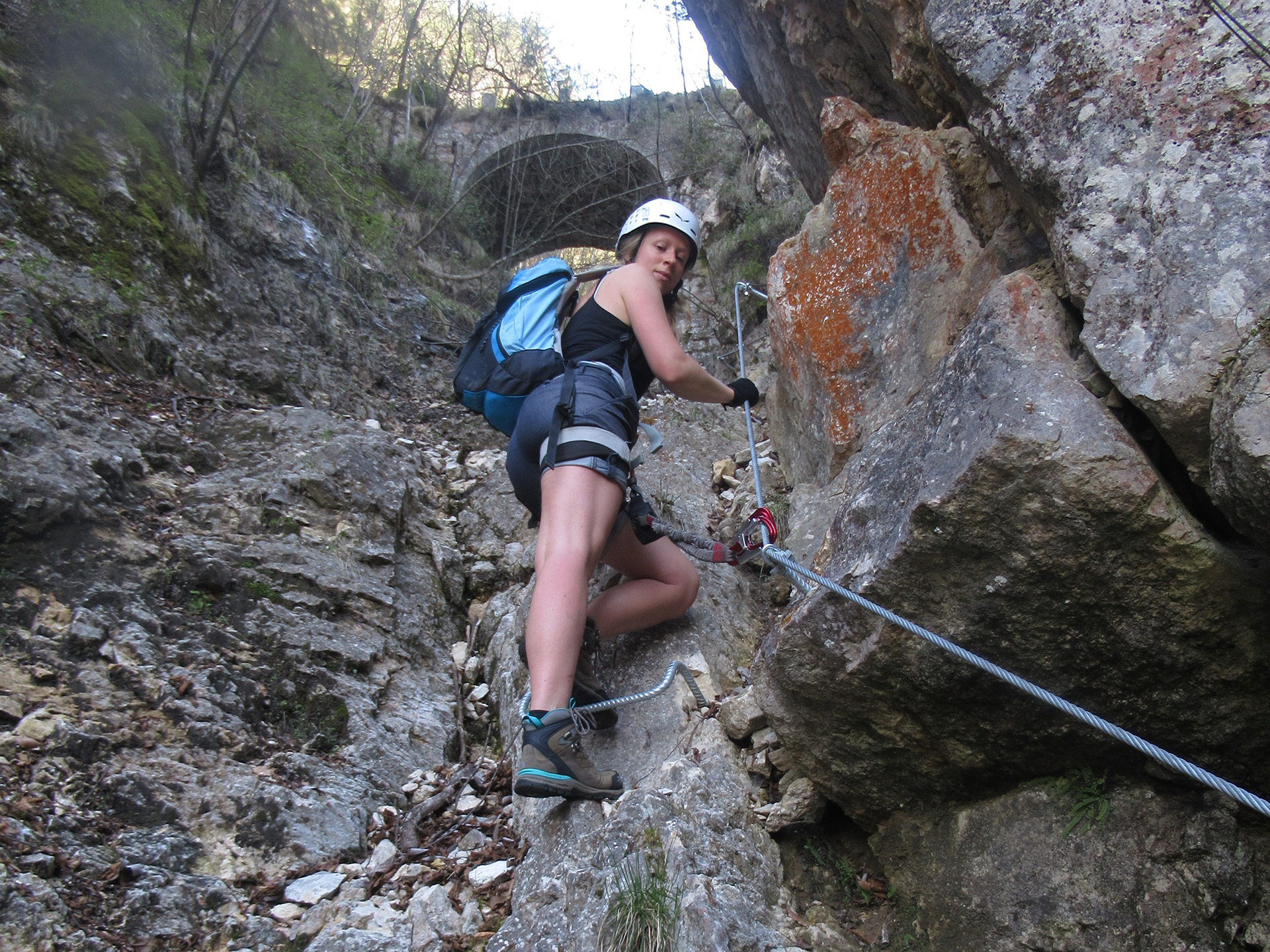 Percorso ferrata sul Lagorai
