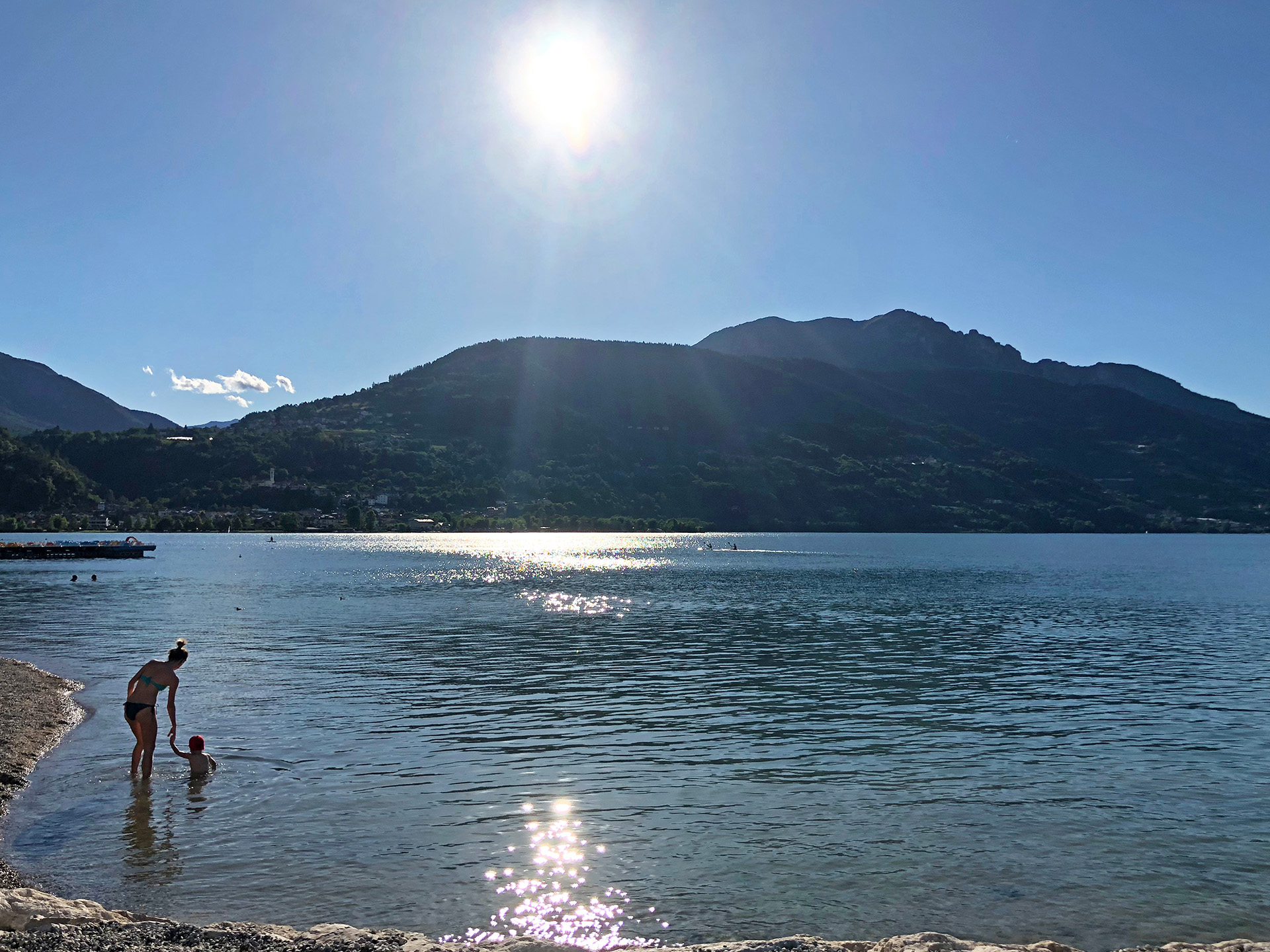 Il lago anche per i bambini