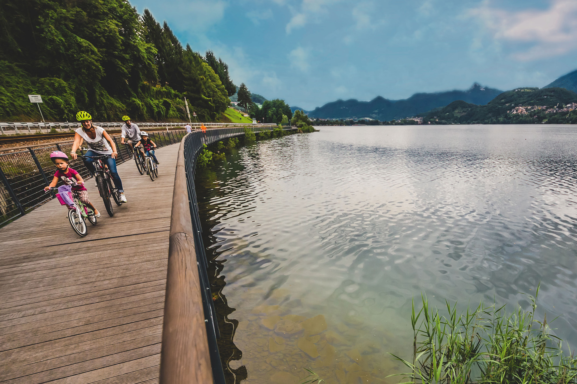 Ciclabile Valsugana in famiglia