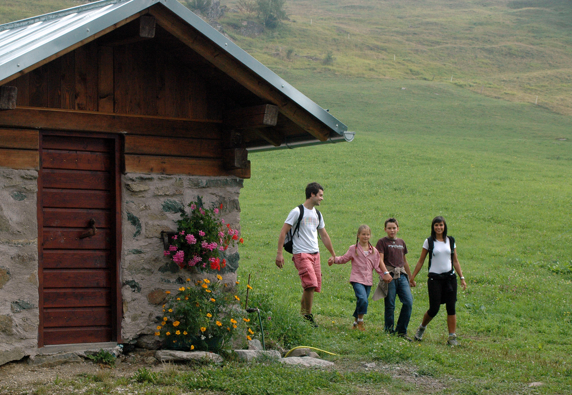 Passeggiata Montagna Famiglia