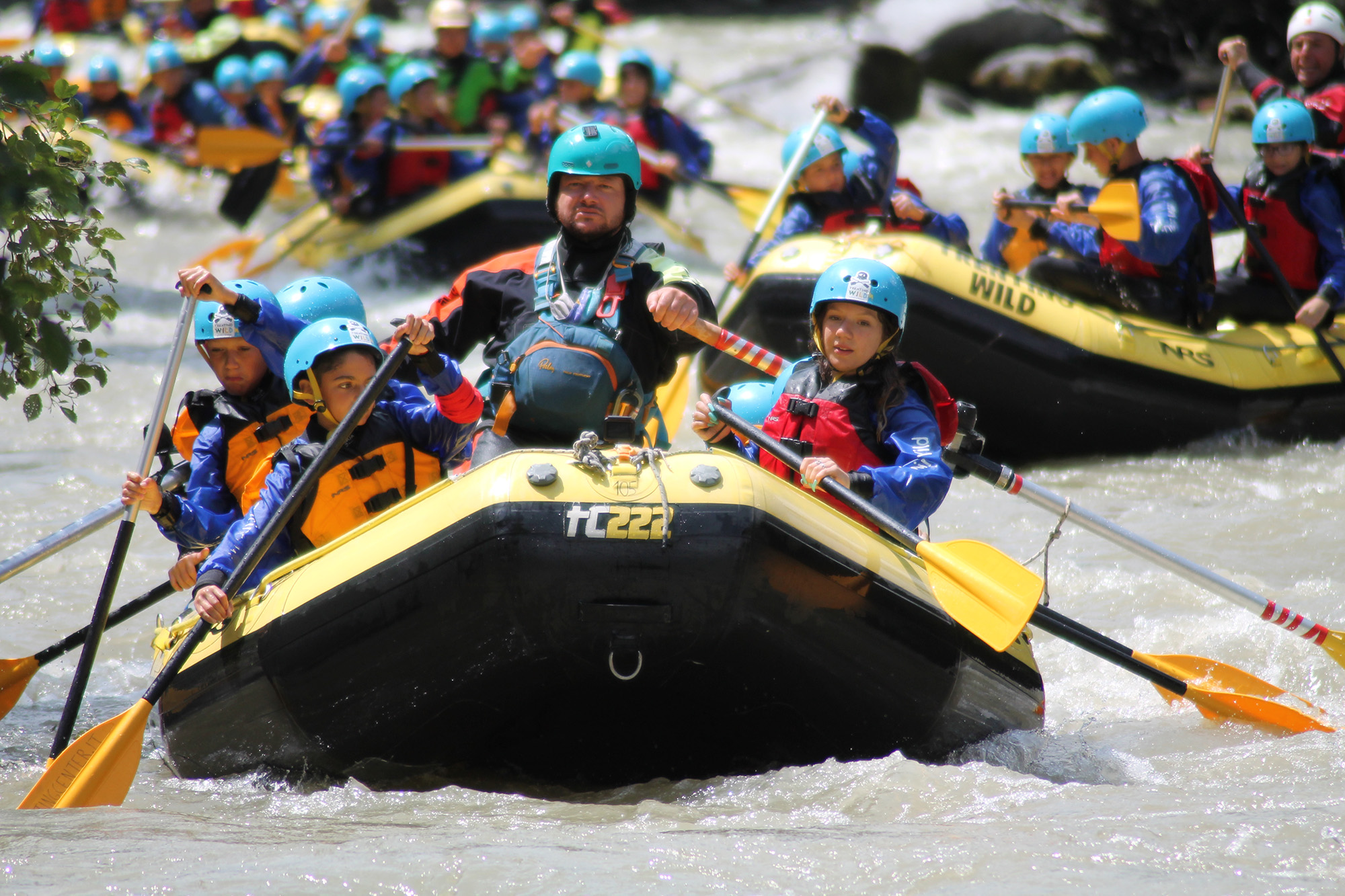 Family Rafting anche per i più piccoli