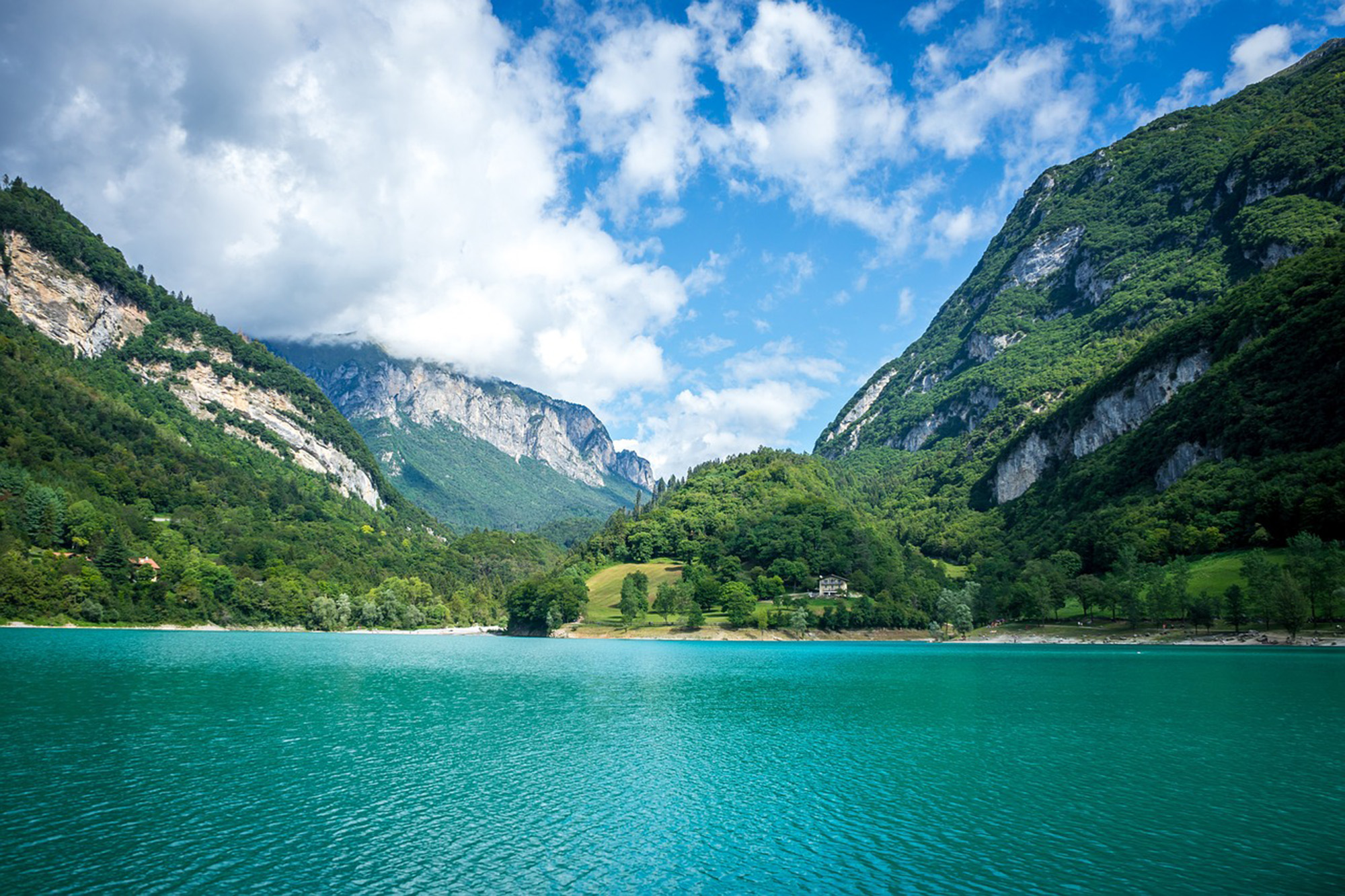 Panoramica del Lago di Tenno