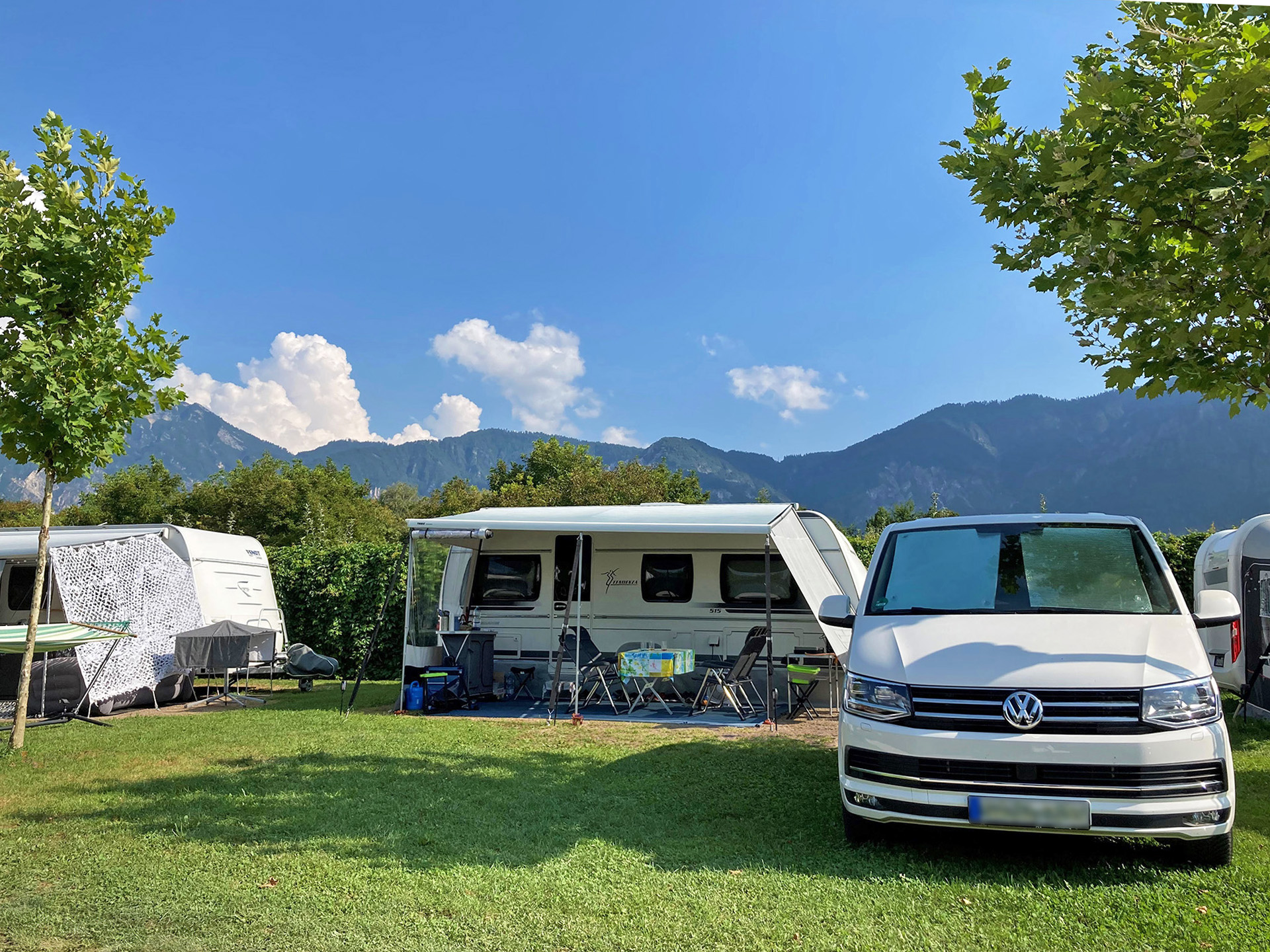 Piazzole per Camper e auto al Camping Mario