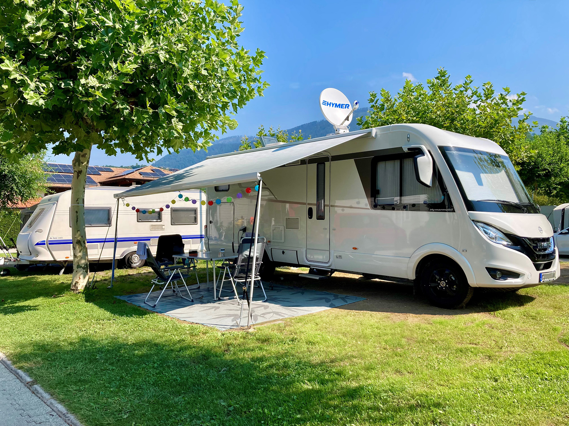 Piazzole G Camper Caravan al Camping Mario
